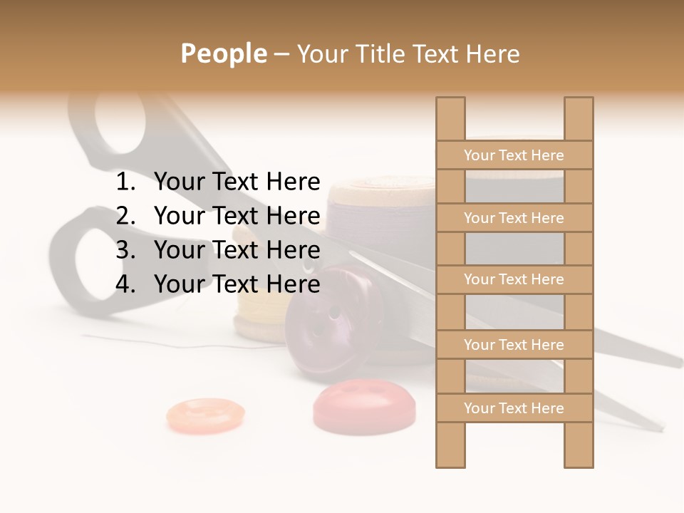 Circle Repair Object PowerPoint Template