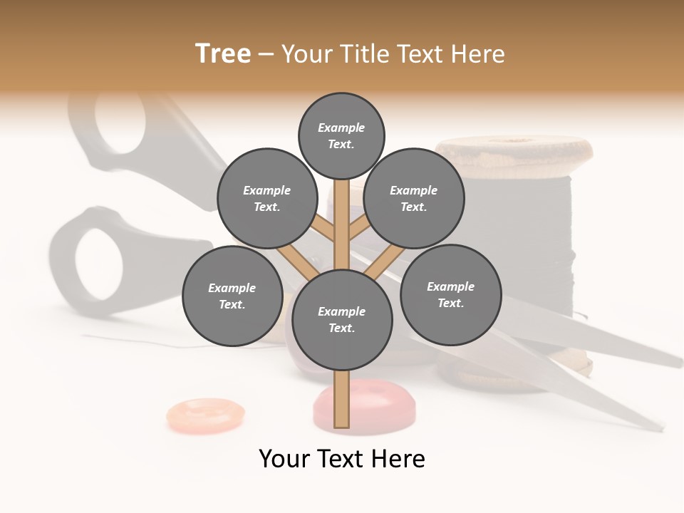 Circle Repair Object PowerPoint Template