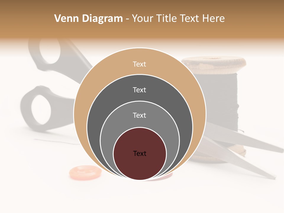 Circle Repair Object PowerPoint Template