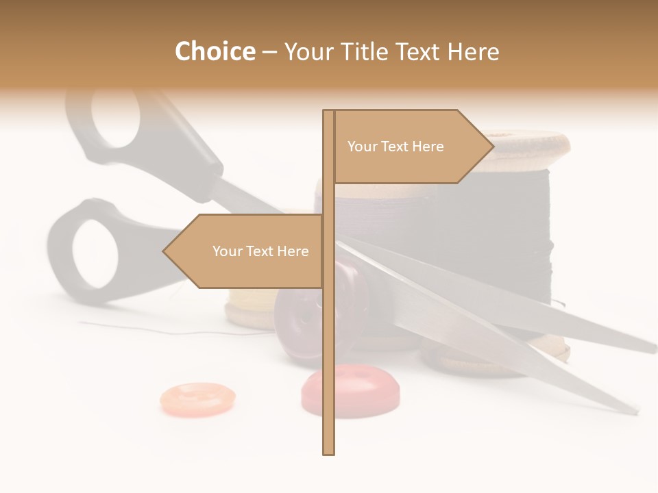 Circle Repair Object PowerPoint Template