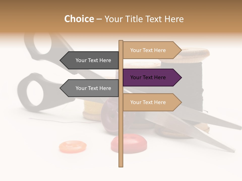 Circle Repair Object PowerPoint Template