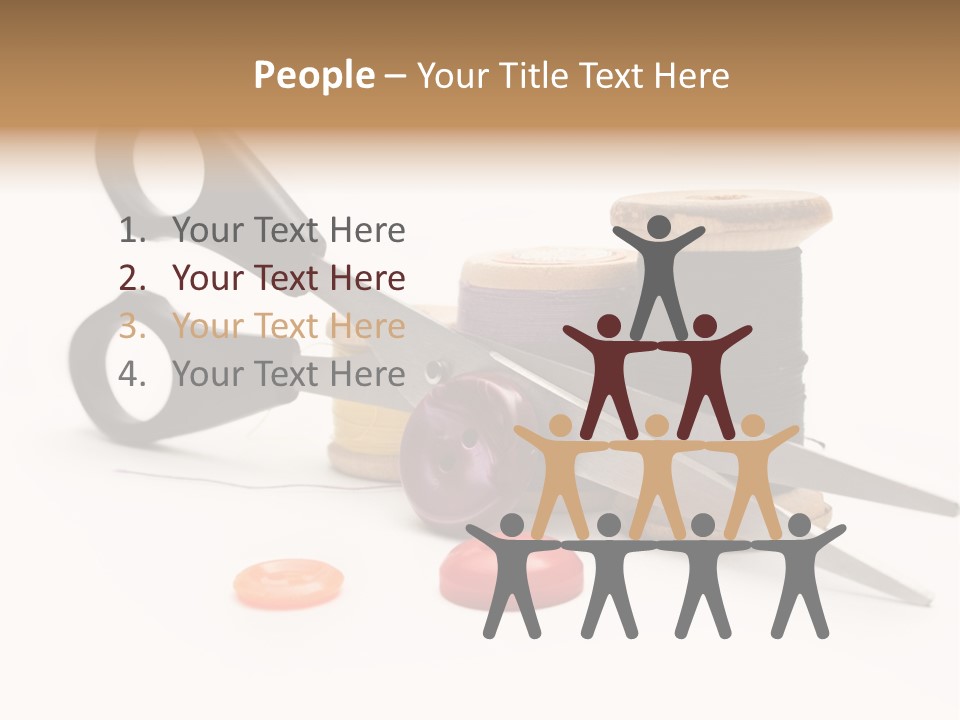 Circle Repair Object PowerPoint Template