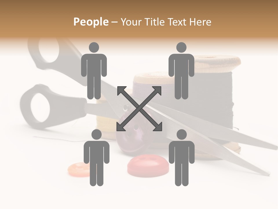 Circle Repair Object PowerPoint Template