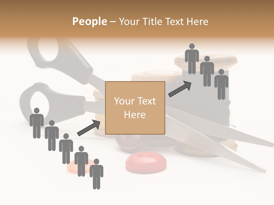 Circle Repair Object PowerPoint Template