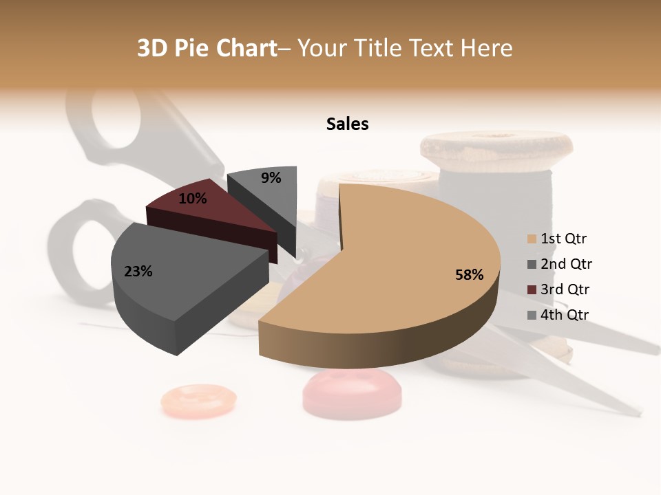 Circle Repair Object PowerPoint Template