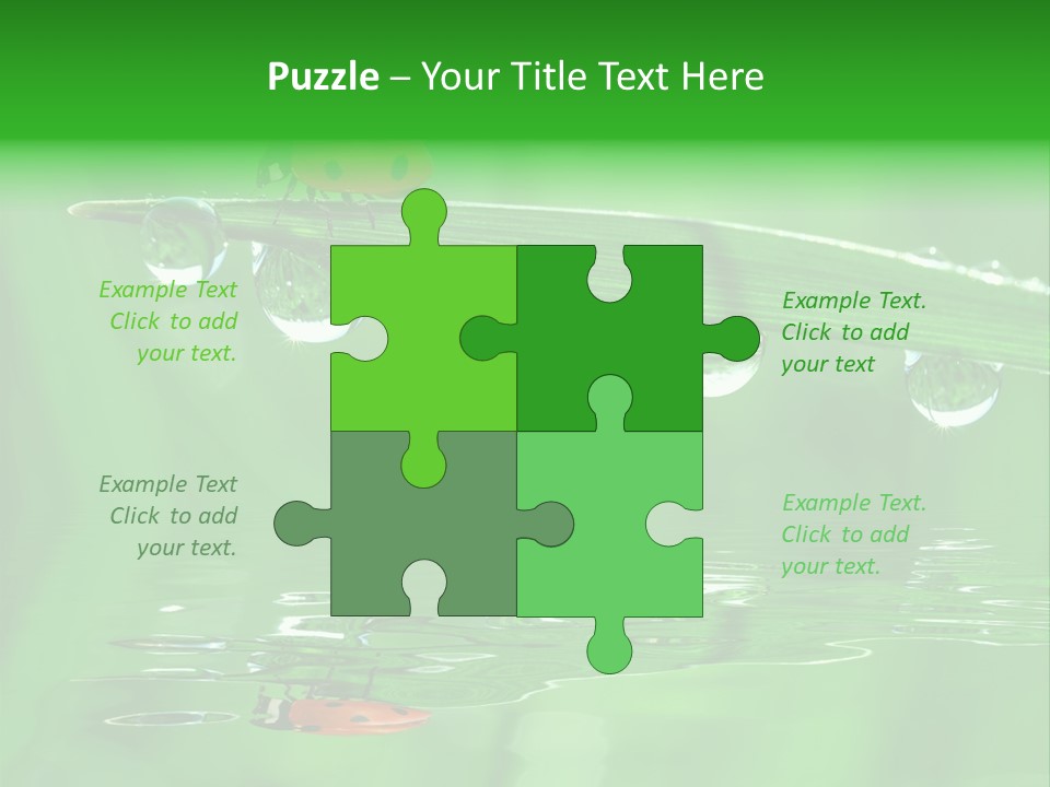 Plant Wildlife Meadow PowerPoint Template