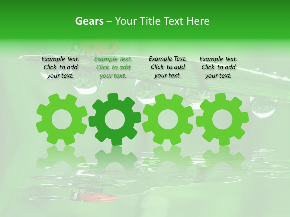 Plant Wildlife Meadow PowerPoint Template