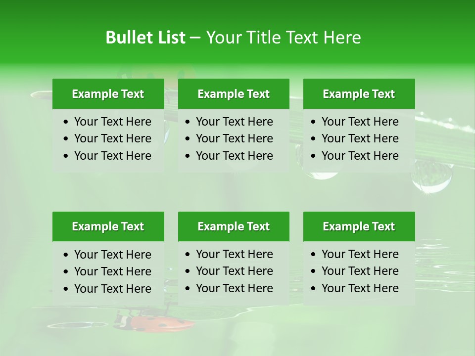 Plant Wildlife Meadow PowerPoint Template