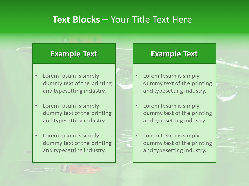 Plant Wildlife Meadow PowerPoint Template