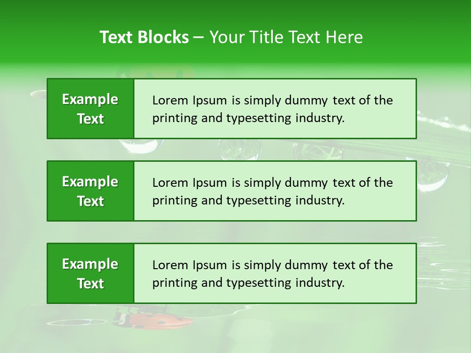 Plant Wildlife Meadow PowerPoint Template