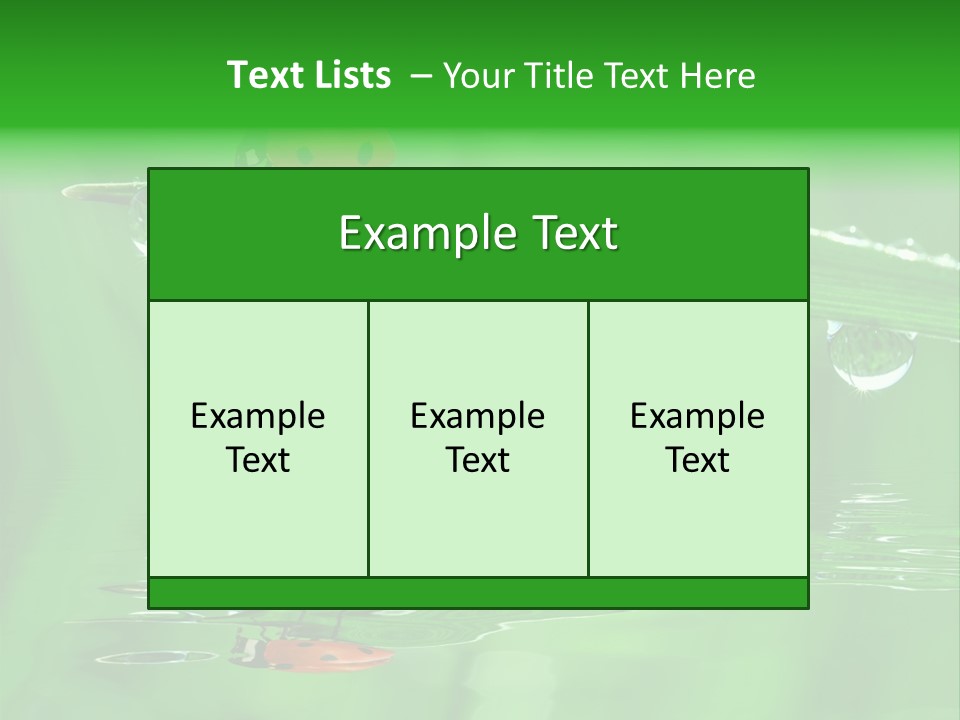 Plant Wildlife Meadow PowerPoint Template