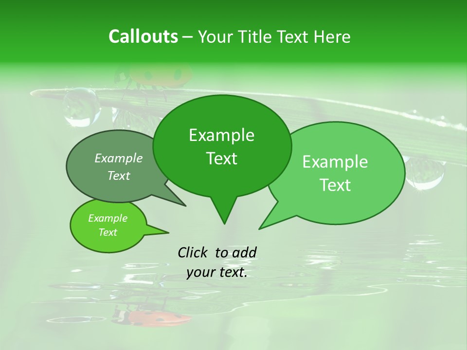 Plant Wildlife Meadow PowerPoint Template
