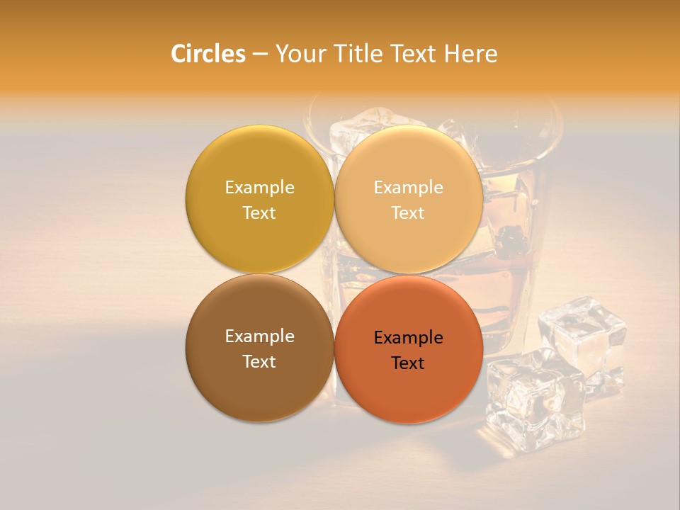 Yellow Glass Scottish PowerPoint Template