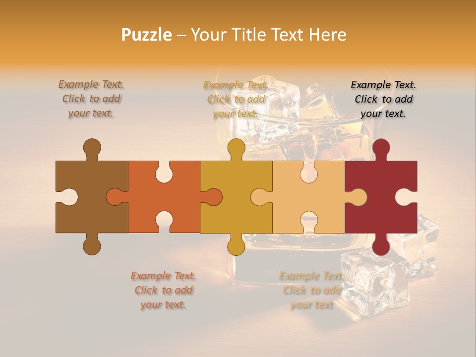 Yellow Glass Scottish PowerPoint Template