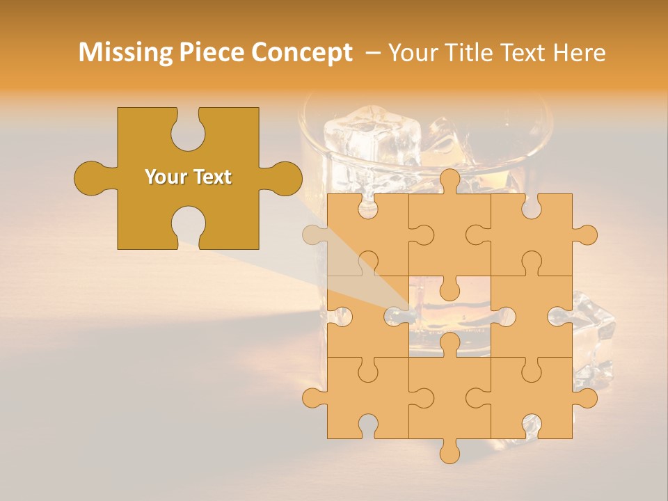 Yellow Glass Scottish PowerPoint Template