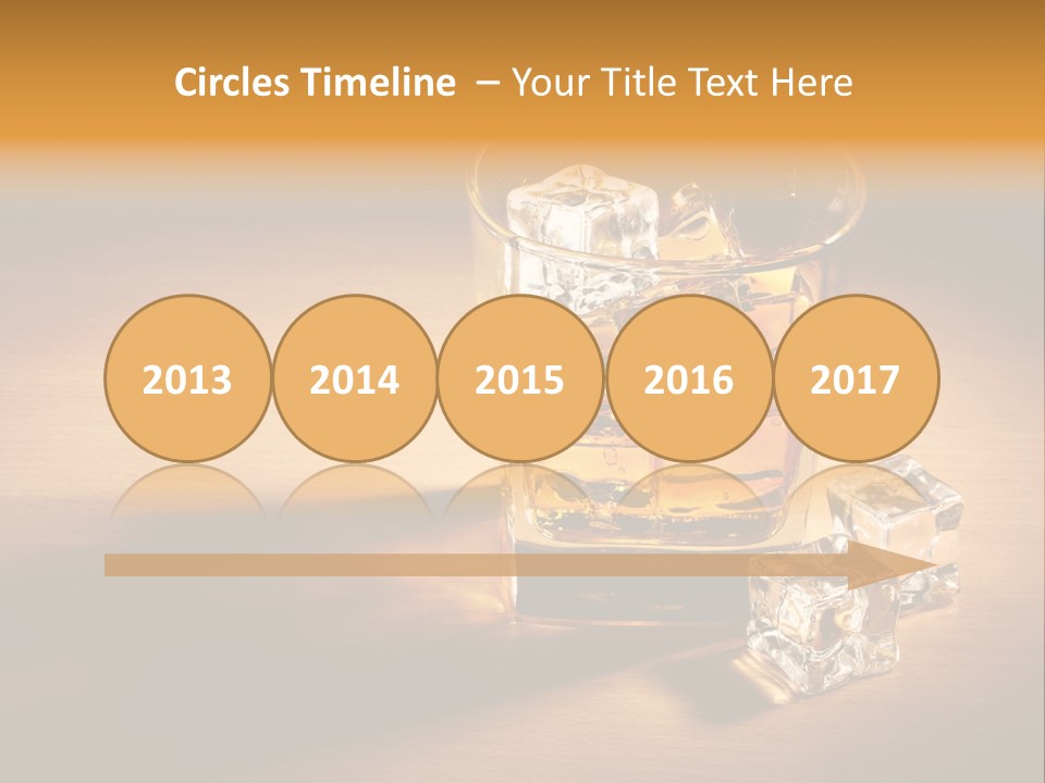 Yellow Glass Scottish PowerPoint Template