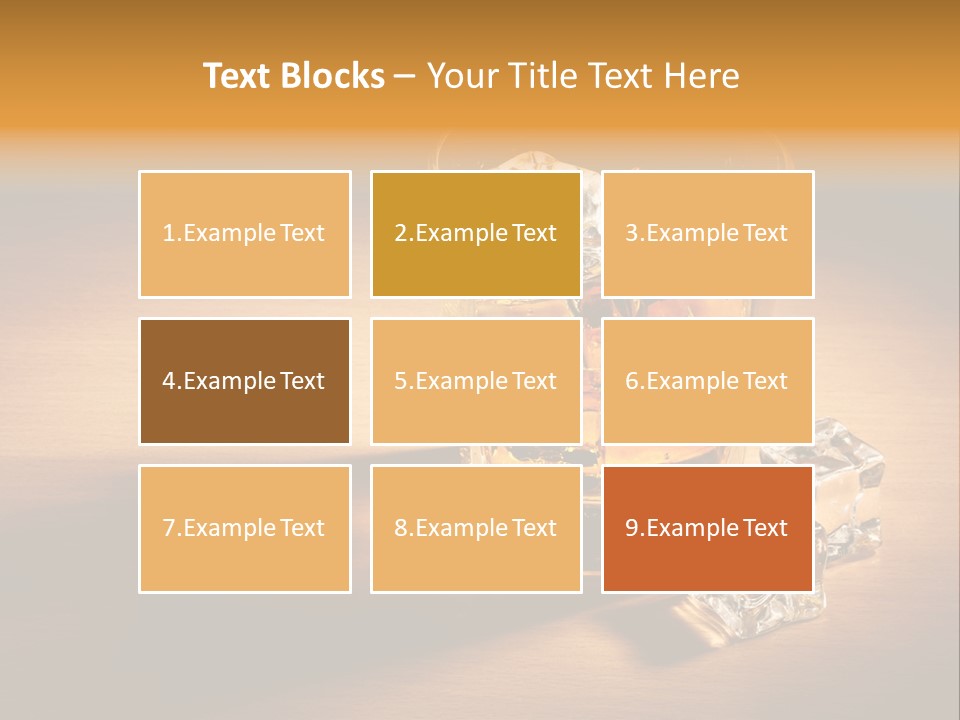 Yellow Glass Scottish PowerPoint Template
