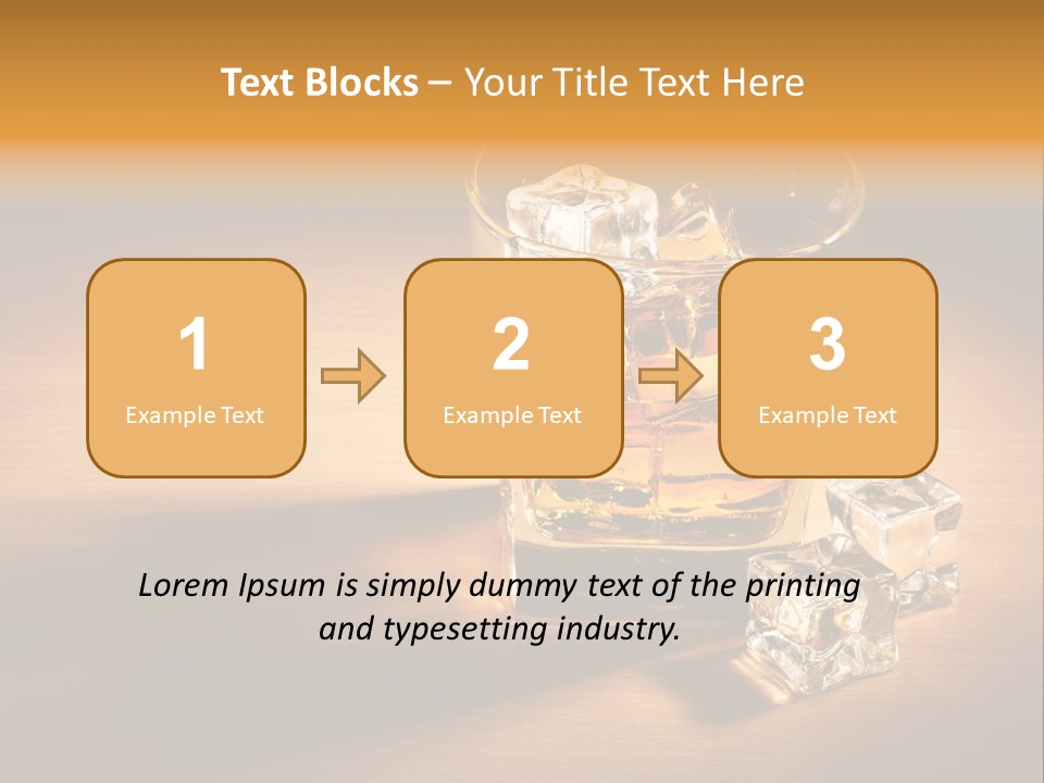 Yellow Glass Scottish PowerPoint Template