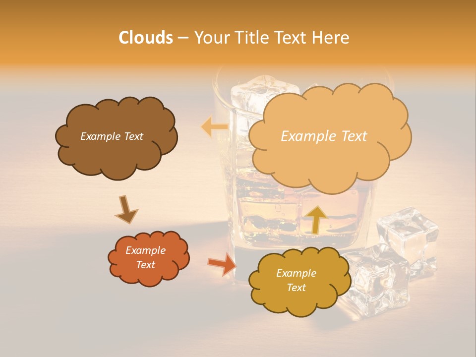 Yellow Glass Scottish PowerPoint Template
