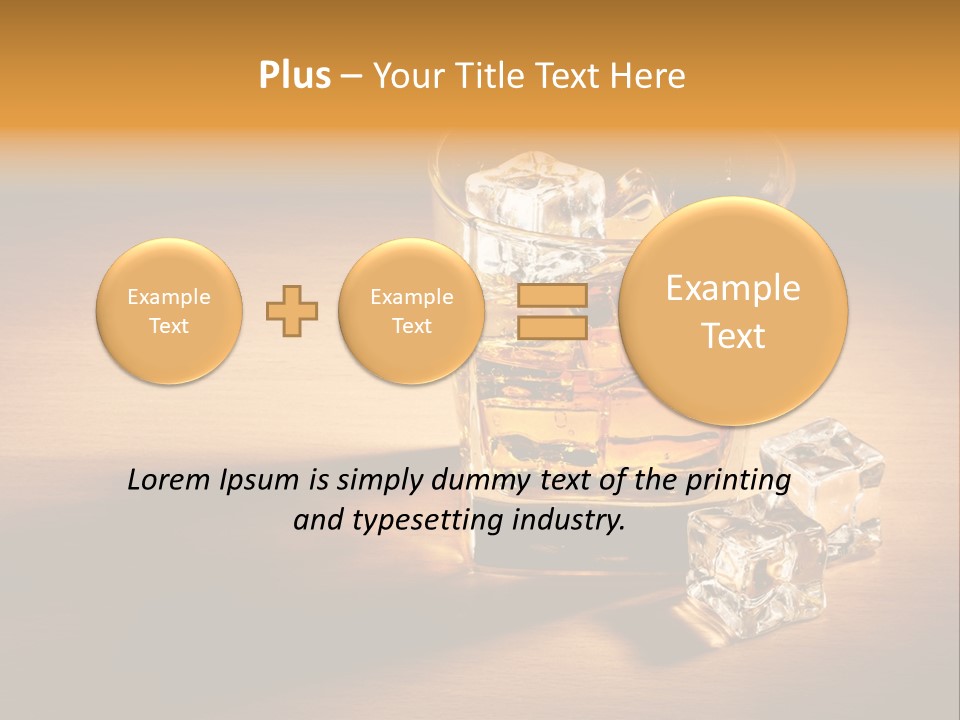Yellow Glass Scottish PowerPoint Template
