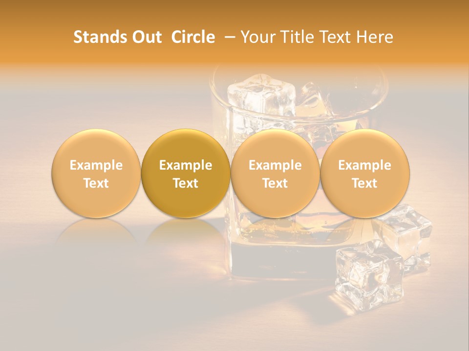 Yellow Glass Scottish PowerPoint Template