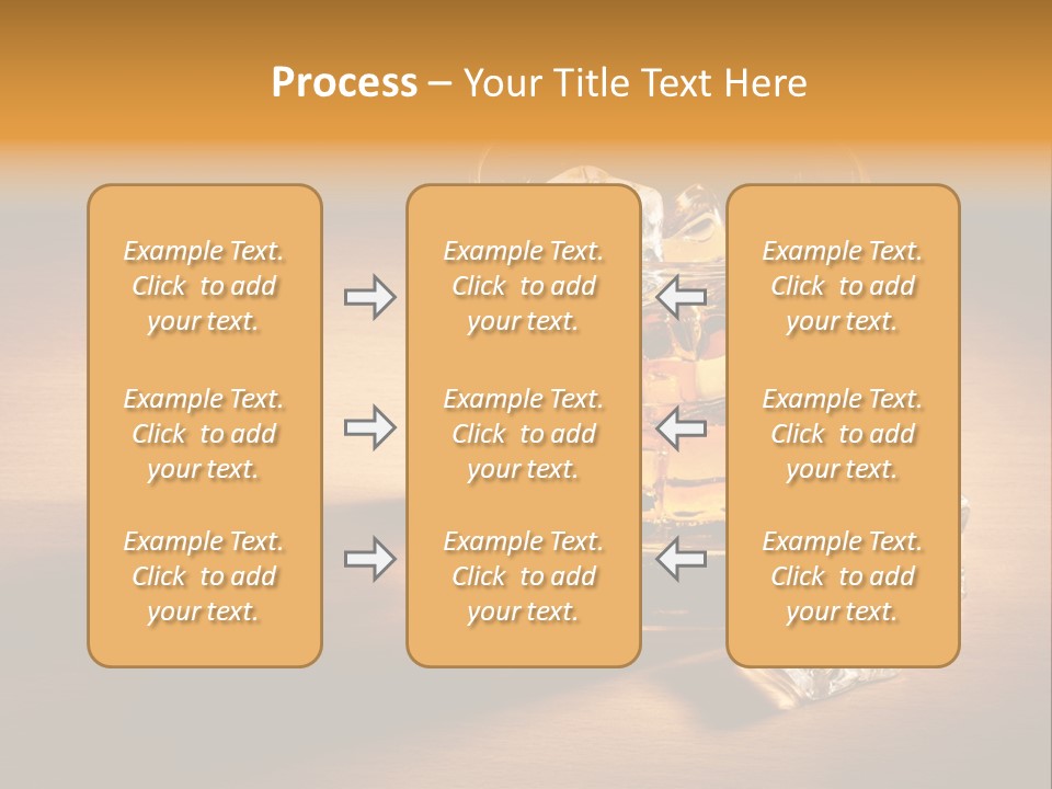 Yellow Glass Scottish PowerPoint Template