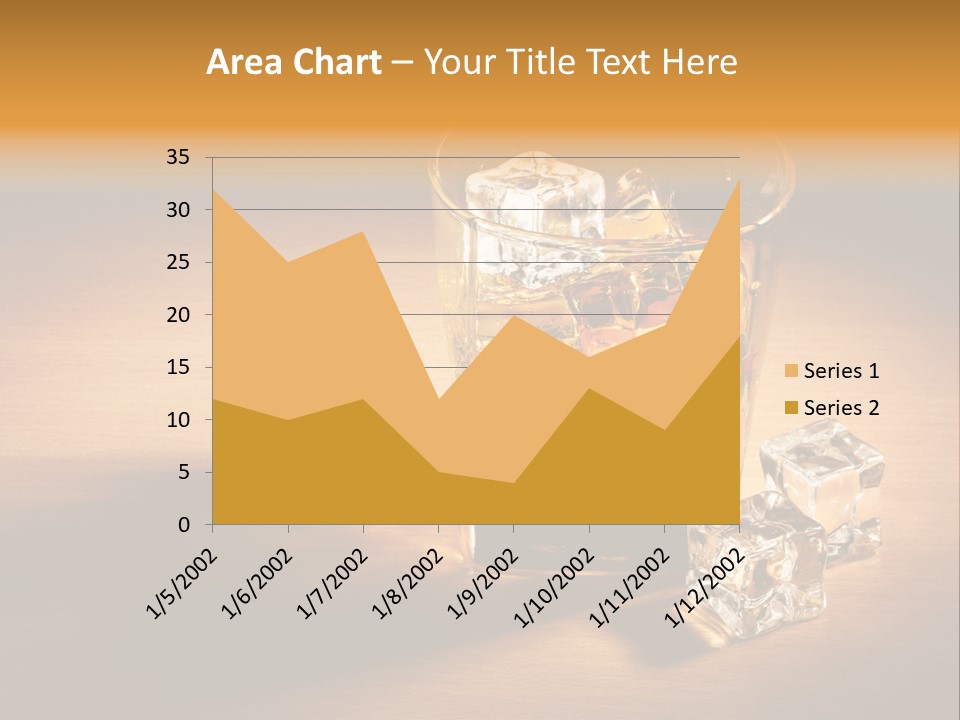 Yellow Glass Scottish PowerPoint Template