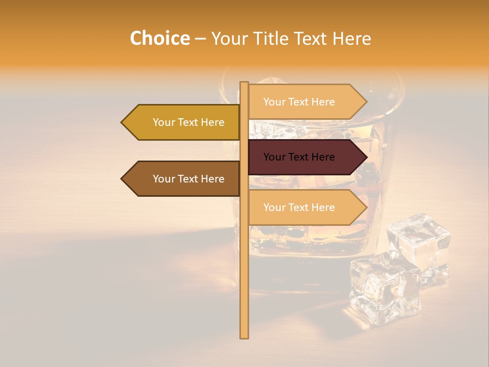 Yellow Glass Scottish PowerPoint Template