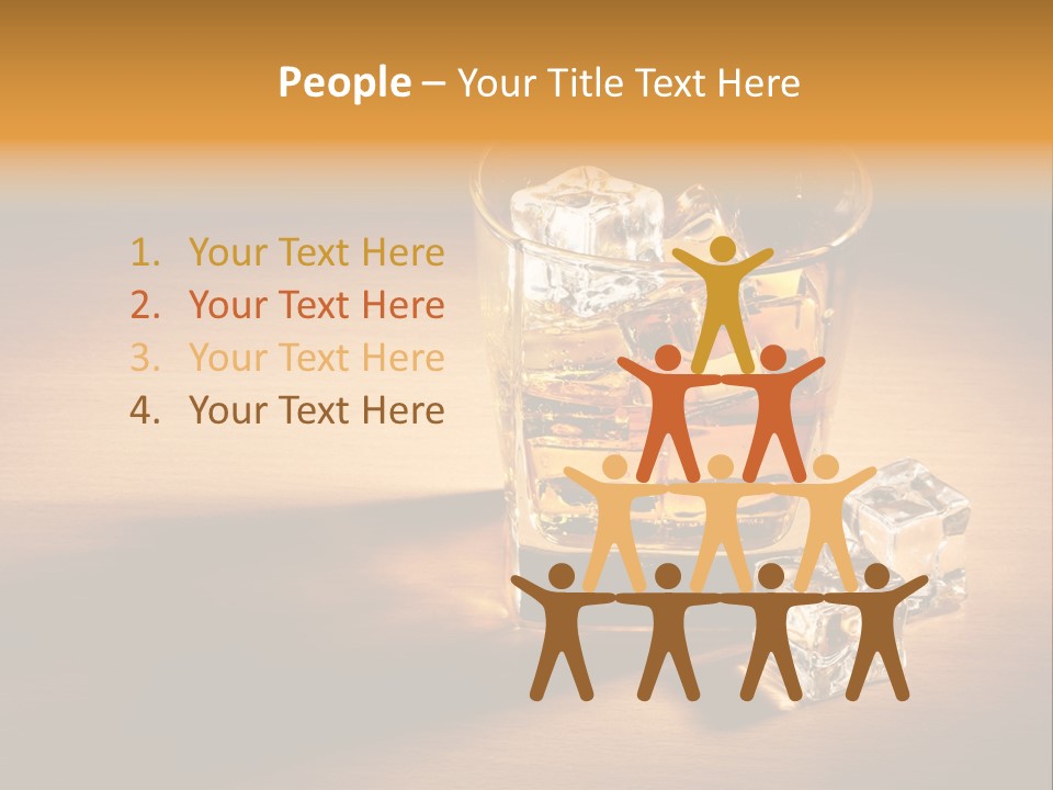 Yellow Glass Scottish PowerPoint Template