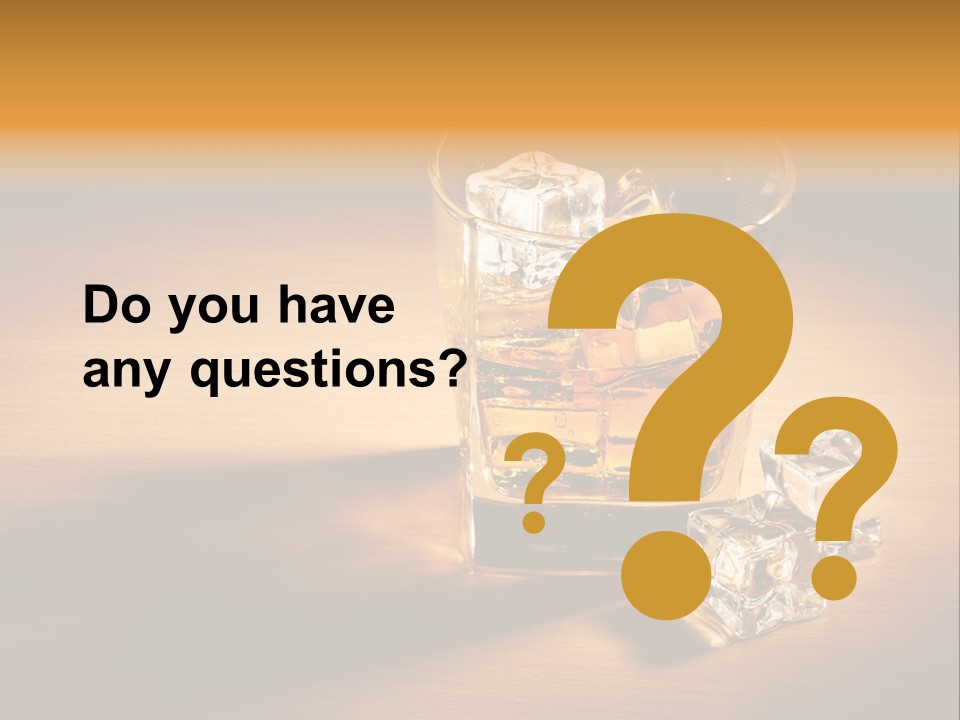 Yellow Glass Scottish PowerPoint Template