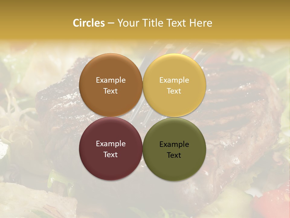 Alad Brown Meat PowerPoint Template