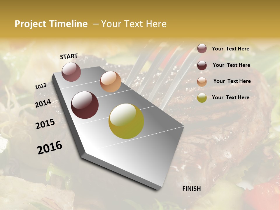 Alad Brown Meat PowerPoint Template