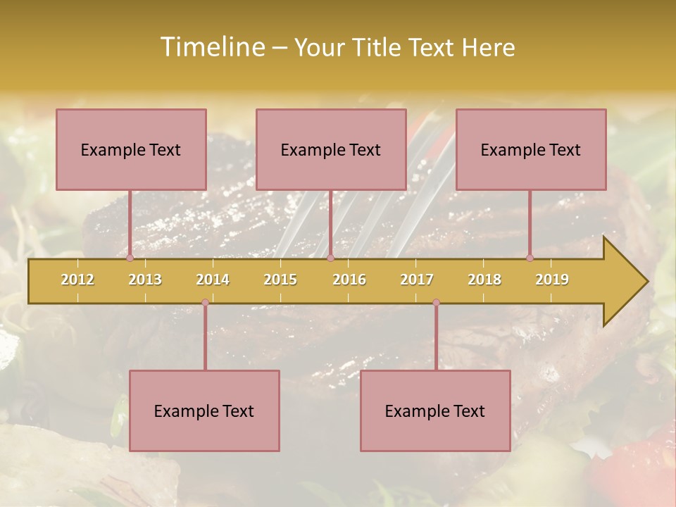 Alad Brown Meat PowerPoint Template
