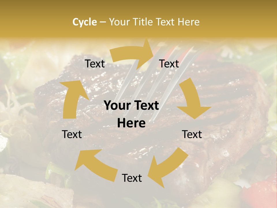 Alad Brown Meat PowerPoint Template