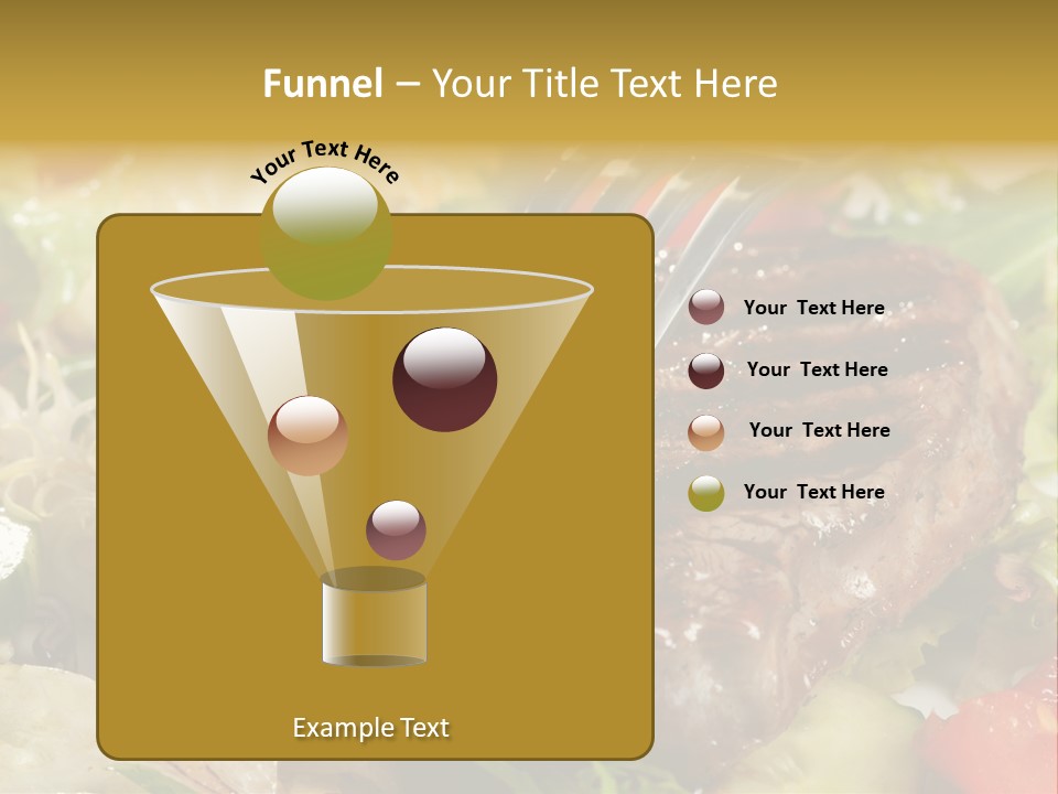 Alad Brown Meat PowerPoint Template