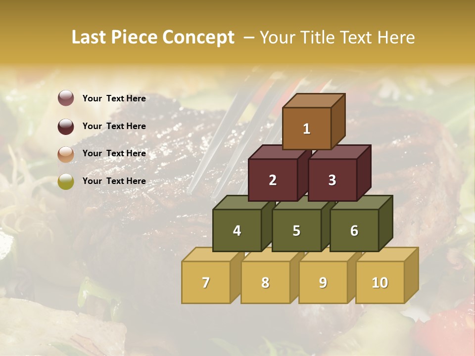 Alad Brown Meat PowerPoint Template