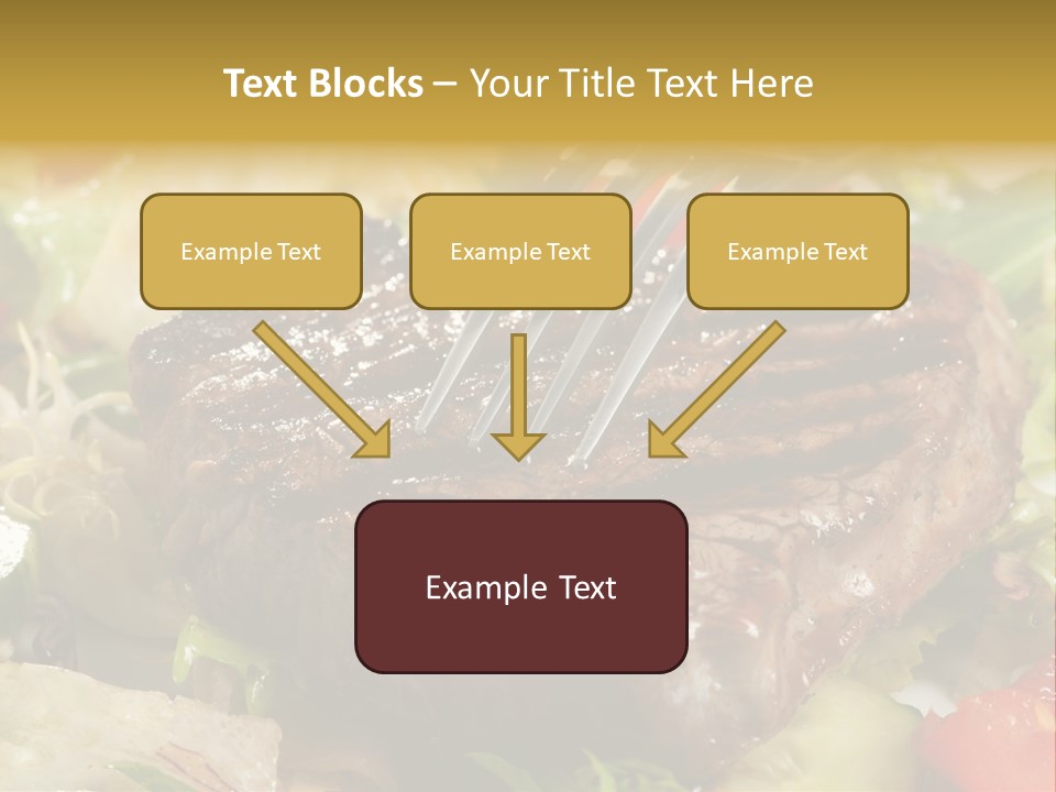 Alad Brown Meat PowerPoint Template