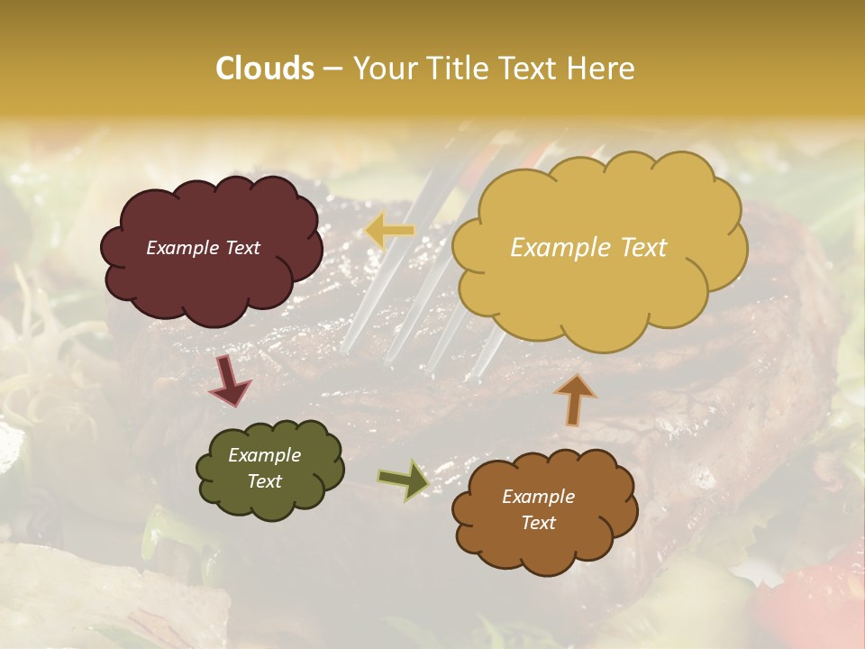 Alad Brown Meat PowerPoint Template