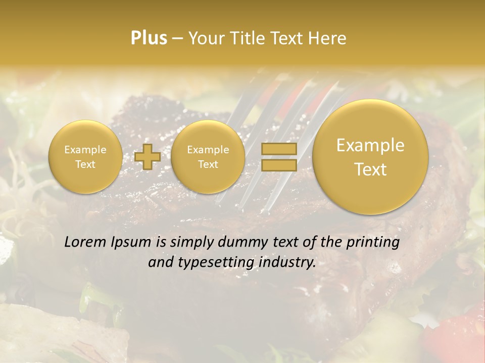 Alad Brown Meat PowerPoint Template