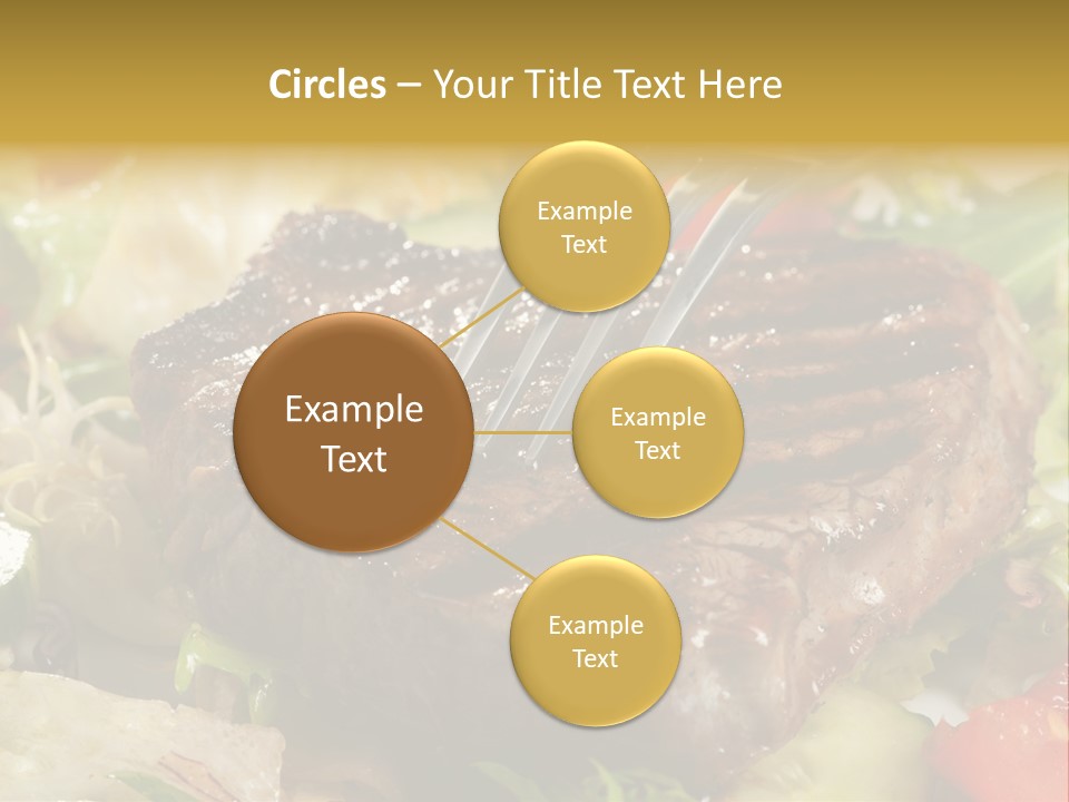 Alad Brown Meat PowerPoint Template