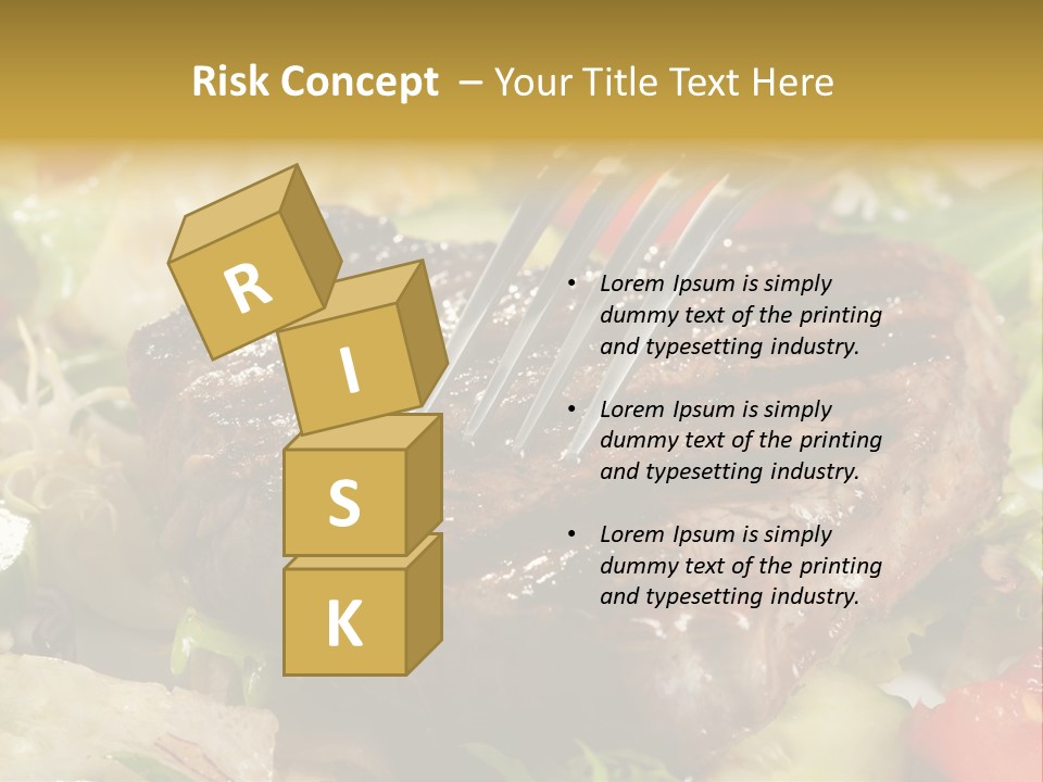 Alad Brown Meat PowerPoint Template