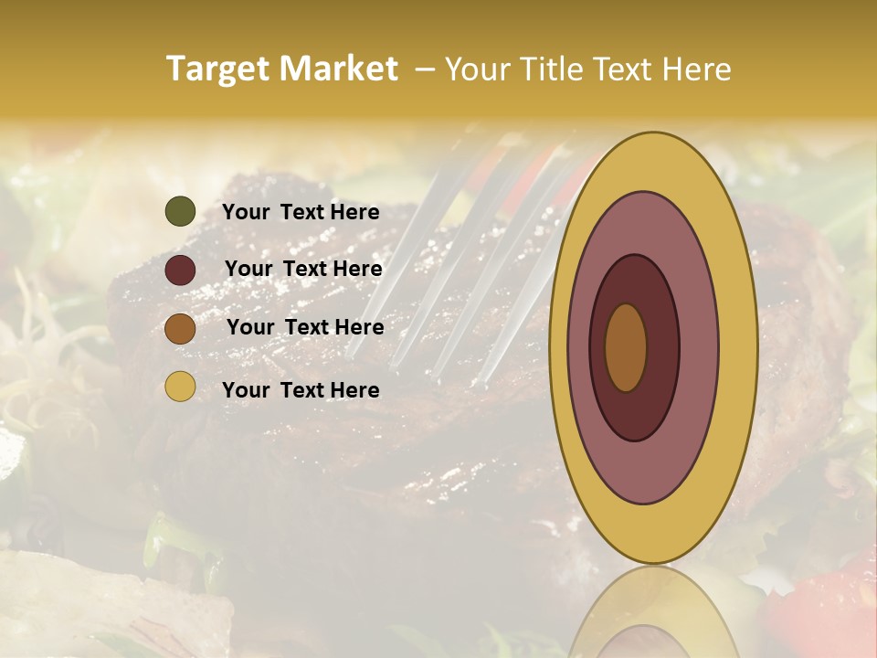 Alad Brown Meat PowerPoint Template