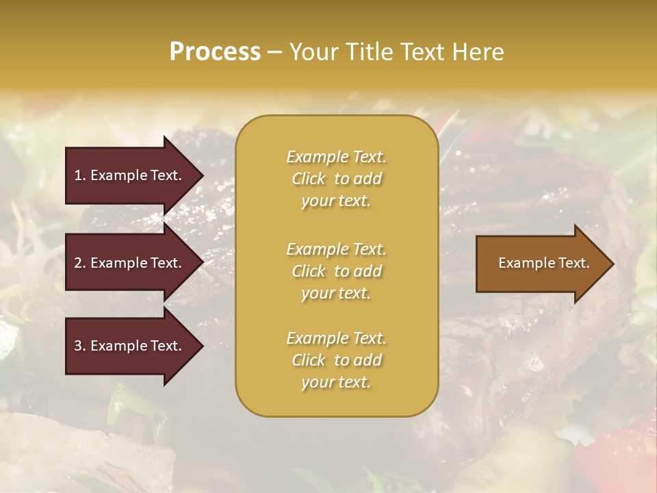 Alad Brown Meat PowerPoint Template