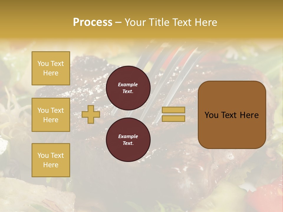 Alad Brown Meat PowerPoint Template