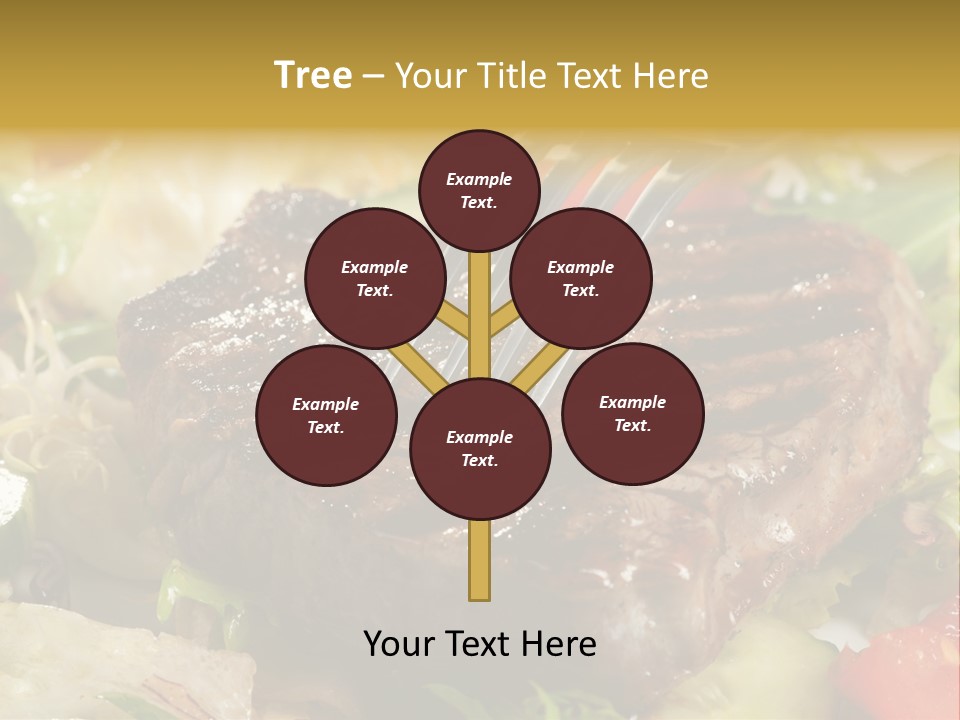 Alad Brown Meat PowerPoint Template