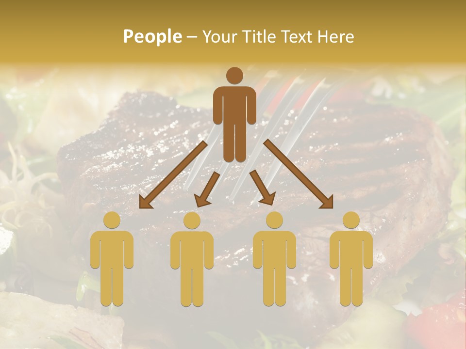 Alad Brown Meat PowerPoint Template