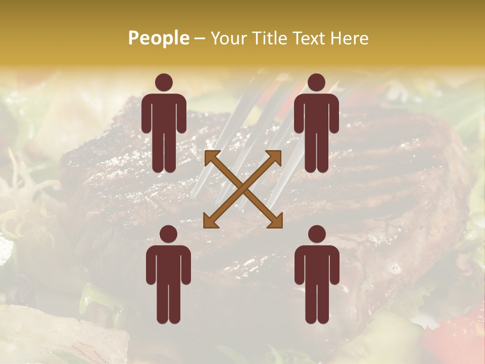Alad Brown Meat PowerPoint Template