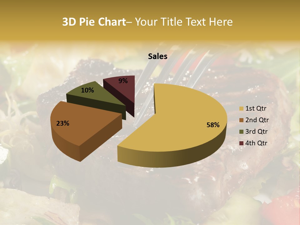 Alad Brown Meat PowerPoint Template