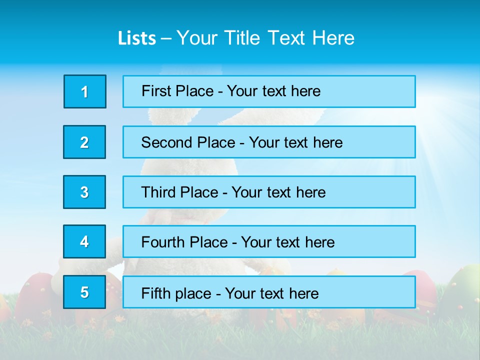 Field Orange Collection PowerPoint Template