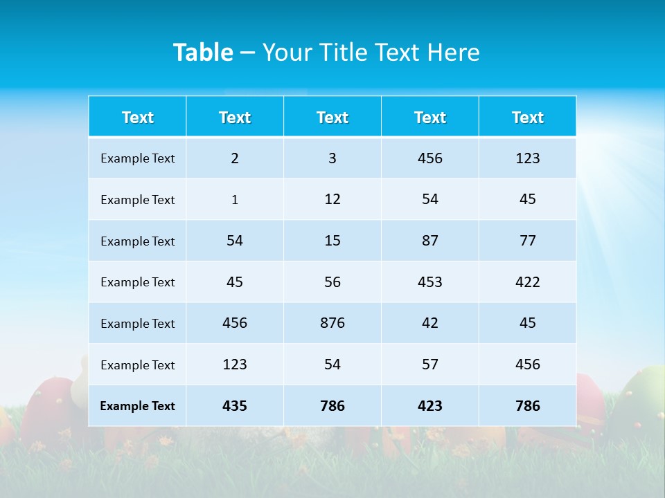 Field Orange Collection PowerPoint Template